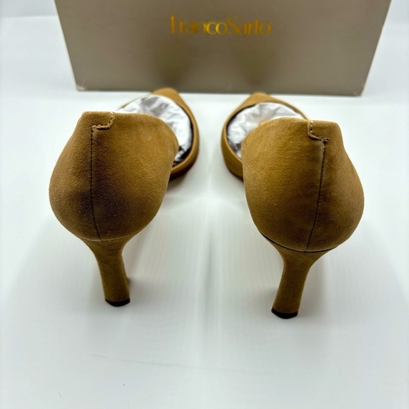 Franco Sarto Women's Tana Pointed Toe D'Orsay Mid Heel Pump Size 10 - Picture 5 of 15